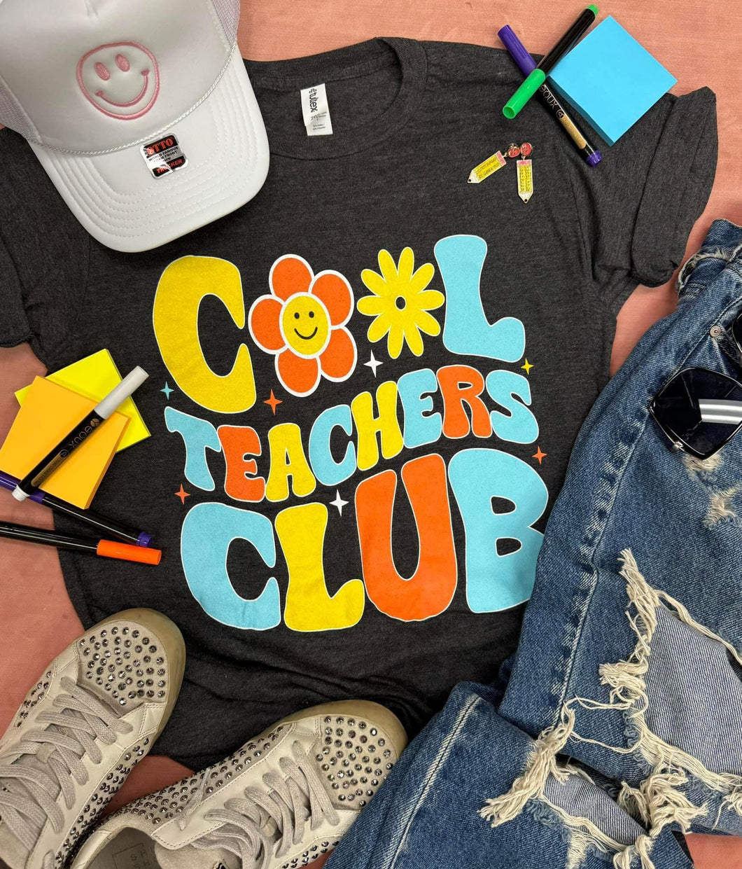 Cool Teacher Graphic Tee