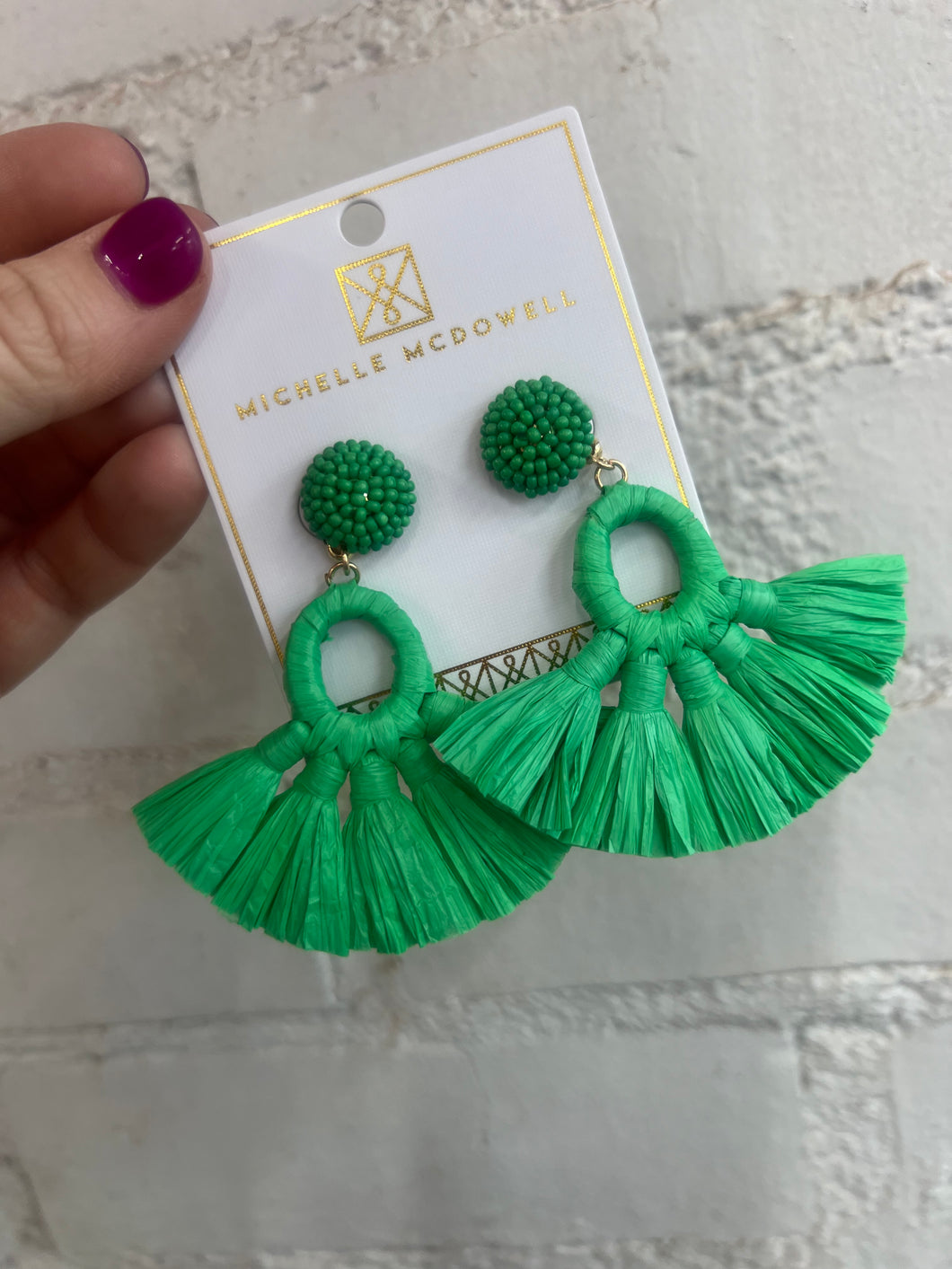 Alexa Green Earring