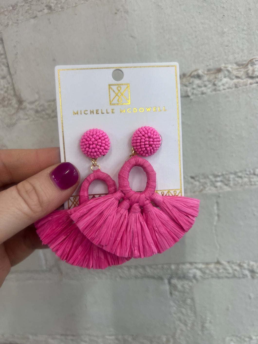 Alexa Pink Earring