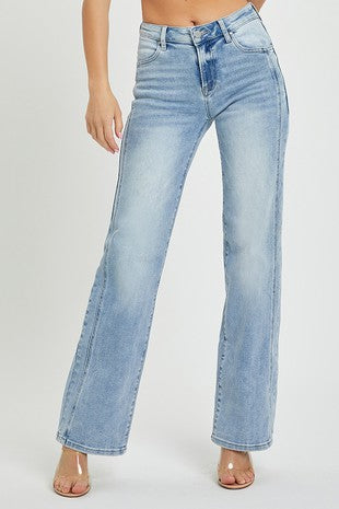 Midrise Straight Jeans