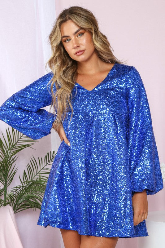 Live for the night sequin dress